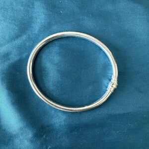 Elegant Roman Numeral Sterling Silver Bracelet